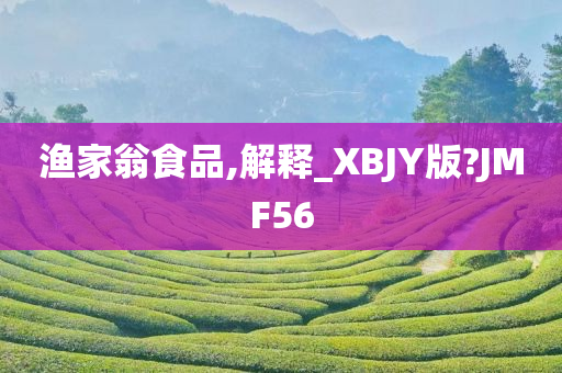 渔家翁食品,解释_XBJY版?JMF56