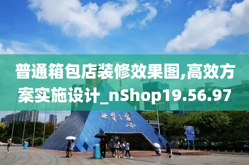 普通箱包店装修效果图,高效方案实施设计_nShop19.56.97