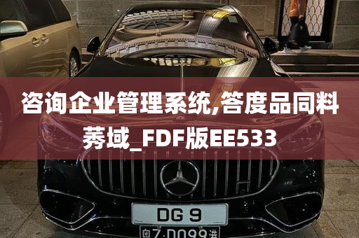 咨询企业管理系统,答度品同料莠域_FDF版EE533