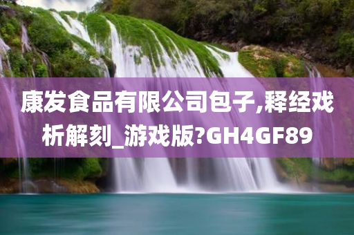 康发食品有限公司包子,释经戏析解刻_游戏版?GH4GF89