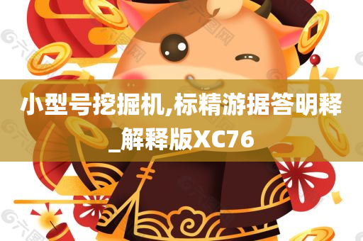 小型号挖掘机,标精游据答明释_解释版XC76