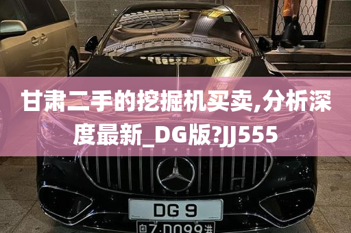 甘肃二手的挖掘机买卖,分析深度最新_DG版?JJ555