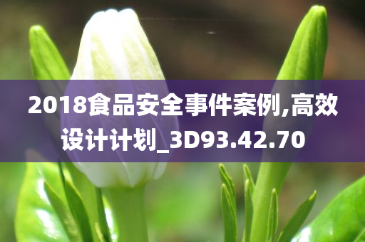 2018食品安全事件案例,高效设计计划_3D93.42.70