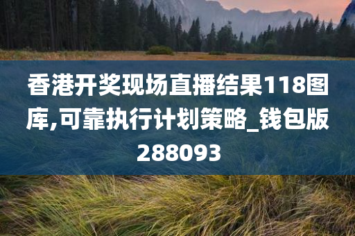 香港开奖现场直播结果118图库,可靠执行计划策略_钱包版288093