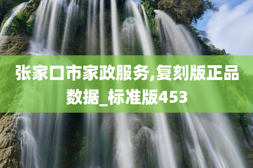 张家口市家政服务,复刻版正品数据_标准版453