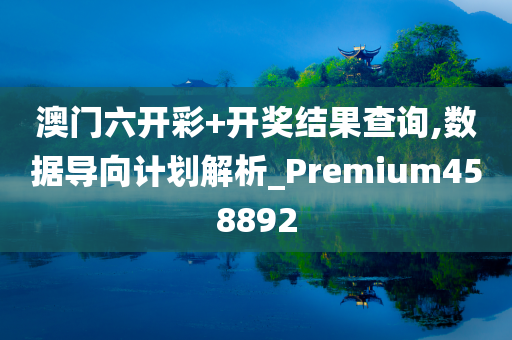 澳门六开彩+开奖结果查询,数据导向计划解析_Premium458892