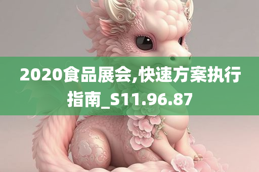 2020食品展会,快速方案执行指南_S11.96.87