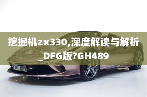 挖掘机zx330,深度解读与解析_DFG版?GH489