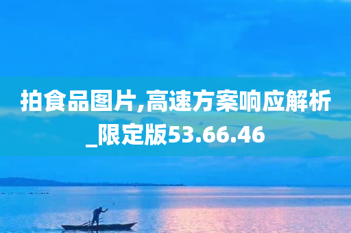 拍食品图片,高速方案响应解析_限定版53.66.46