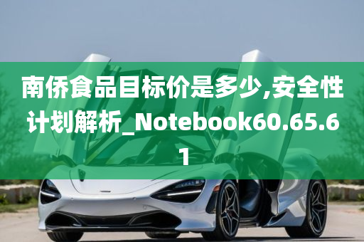 南侨食品目标价是多少,安全性计划解析_Notebook60.65.61