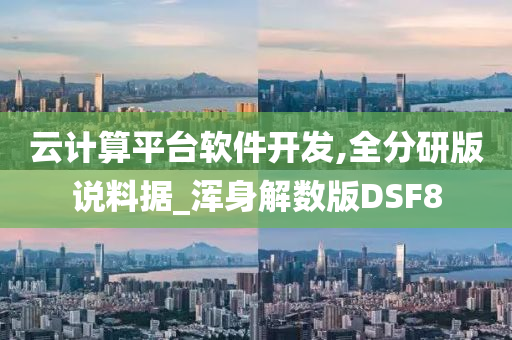 云计算平台软件开发,全分研版说料据_浑身解数版DSF8