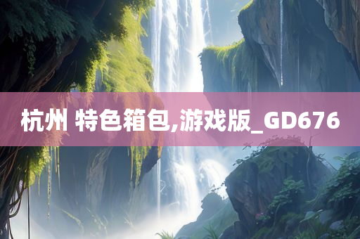 杭州 特色箱包,游戏版_GD676