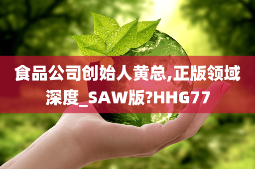 食品公司创始人黄总,正版领域深度_SAW版?HHG77