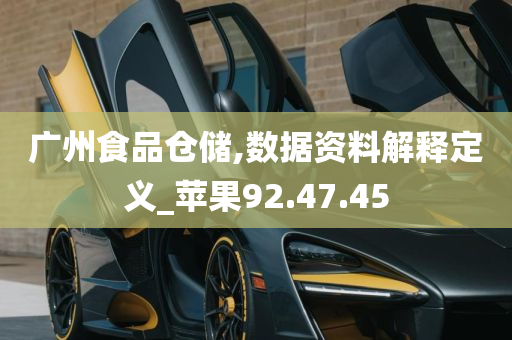 广州食品仓储,数据资料解释定义_苹果92.47.45