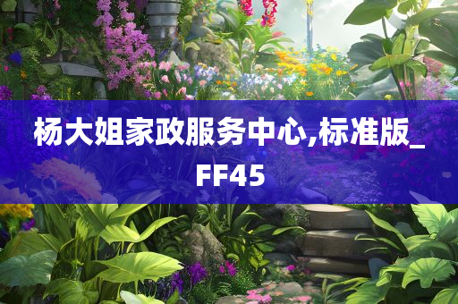 杨大姐家政服务中心,标准版_FF45