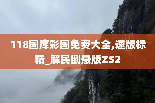 118图库彩图免费大全,速版标精_解民倒悬版ZS2