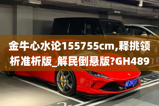 金牛心水论155755cm,释挑领析准析版_解民倒悬版?GH489