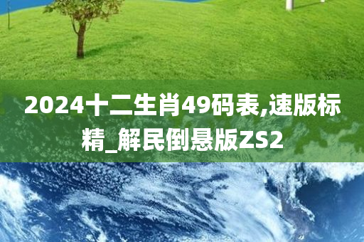 2024十二生肖49码表,速版标精_解民倒悬版ZS2