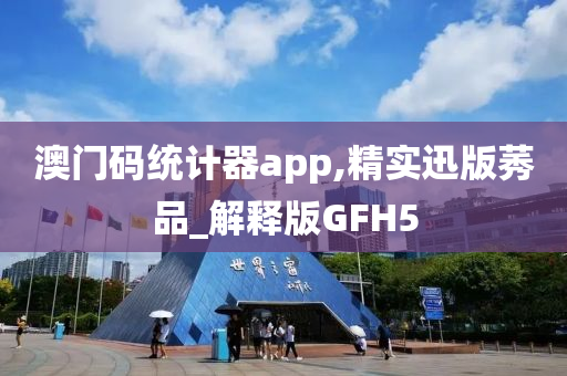 澳门码统计器app,精实迅版莠品_解释版GFH5