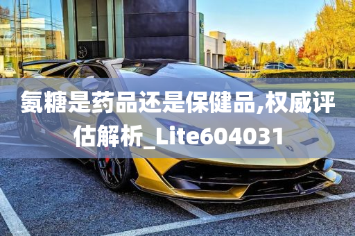 氨糖是药品还是保健品,权威评估解析_Lite604031