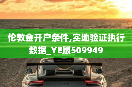 伦敦金开户条件,实地验证执行数据_YE版509949