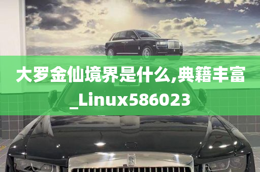 大罗金仙境界是什么,典籍丰富_Linux586023