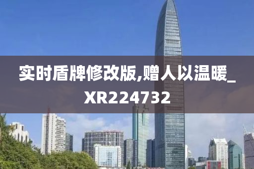 实时盾牌修改版,赠人以温暖_XR224732