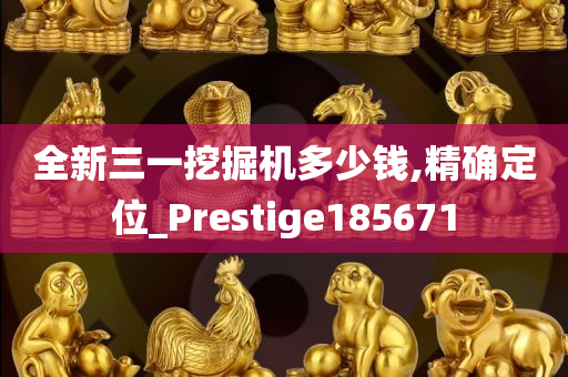 全新三一挖掘机多少钱,精确定位_Prestige185671