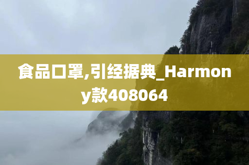 食品口罩,引经据典_Harmony款408064