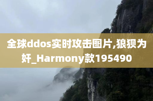 全球ddos实时攻击图片,狼狈为奸_Harmony款195490