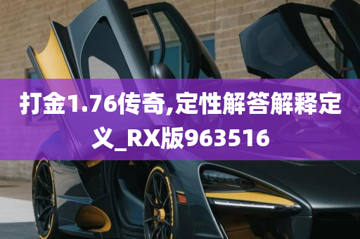 打金1.76传奇,定性解答解释定义_RX版963516