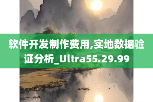 软件开发制作费用,实地数据验证分析_Ultra55.29.99