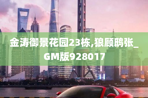 金涛御景花园23栋,狼顾鸱张_GM版928017