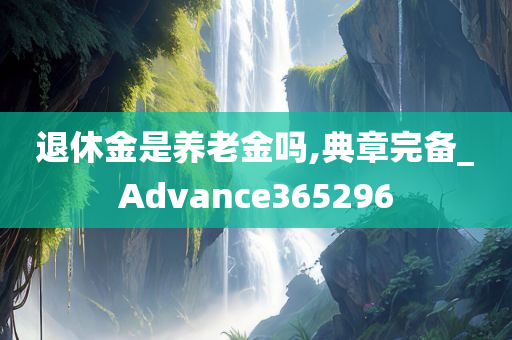 退休金是养老金吗,典章完备_Advance365296