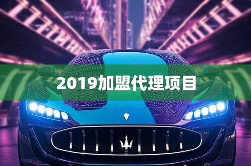 2019加盟代理项目