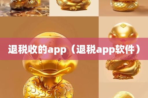 退税收的app（退税app软件）