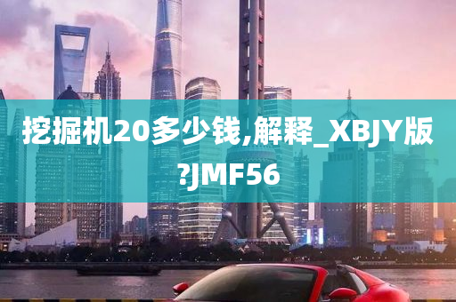 挖掘机20多少钱,解释_XBJY版?JMF56