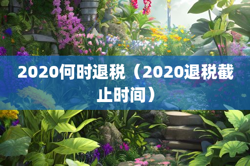 2020何时退税（2020退税截止时间）