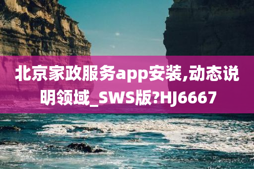 北京家政服务app安装,动态说明领域_SWS版?HJ6667