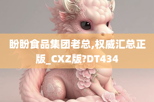 盼盼食品集团老总,权威汇总正版_CXZ版?DT434