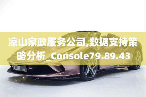 凉山家政服务公司,数据支持策略分析_Console79.89.43