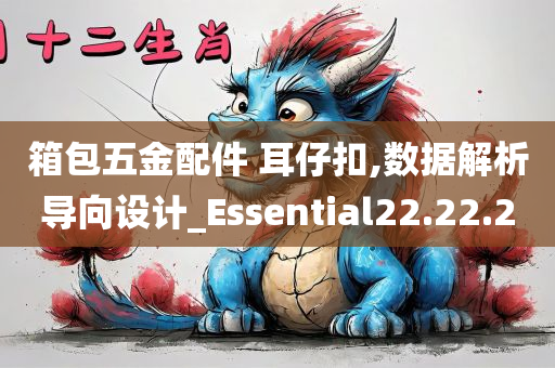 箱包五金配件 耳仔扣,数据解析导向设计_Essential22.22.20