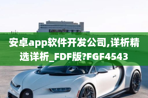 安卓app软件开发公司,详析精选详析_FDF版?FGF4543